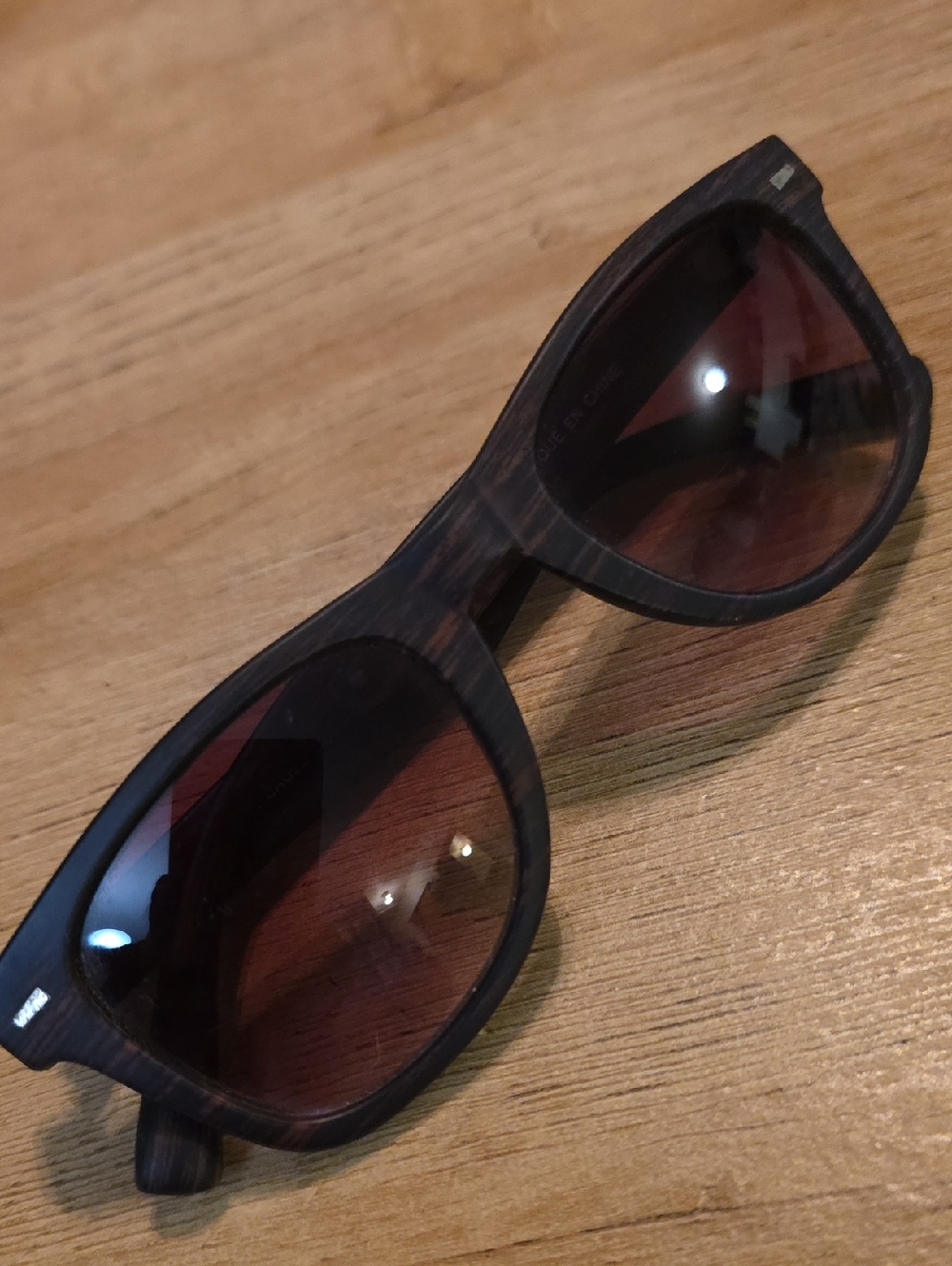 American Eagle Wood-Grain Sunglasses